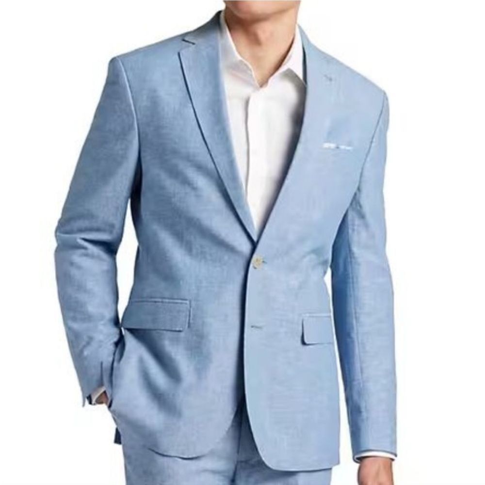 Joseph Abboud Nova Fides Linen Blend Men’s Blazer Sport Coat Jacket 50R C36‎